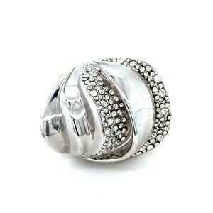 Fabulous Alexis Bittar Crystals Dome Ring